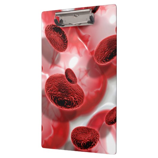 Rode bloedcellen klembord (Links)