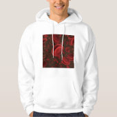 Rode Bloedcellen Microscopisch Hoodie (Voorkant)