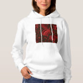 Rode Bloedcellen Microscopisch Hoodie (Voorkant)