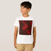 Rode Bloedcellen Microscopisch T-shirt (Voorkant volledig)