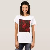 Rode Bloedcellen Microscopisch T-shirt (Voorkant volledig)