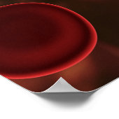 Rode bloedcellen poster (Hoek)