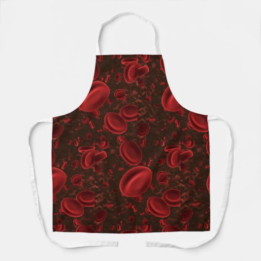 Rode bloedcellen schort (Voorkant)