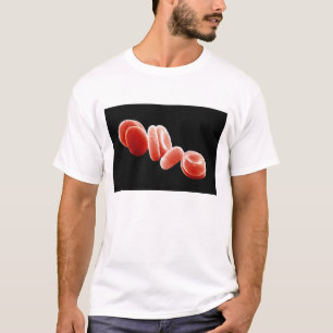 Rode bloedcellen t-shirt