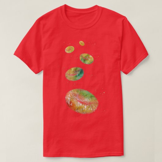 Rode bloedcellen t-shirt (Design voorkant)