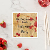 rode bloedplatter Halloween-partij Servetten (Insitu)