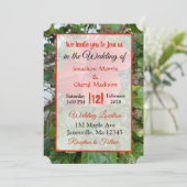 Rode Bloedweddenschappen Kaart (Staand voorkant)