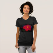 rode bloeiende wijnstok t-shirt (Voorkant volledig)