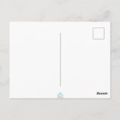 Rode Bloem Briefkaart (Achterkant)