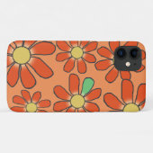 Rode bloem Case-Mate iPhone case (Achterkant (horizontaal))