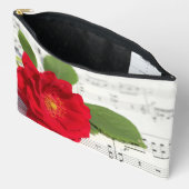Rode bloem etui (Open)