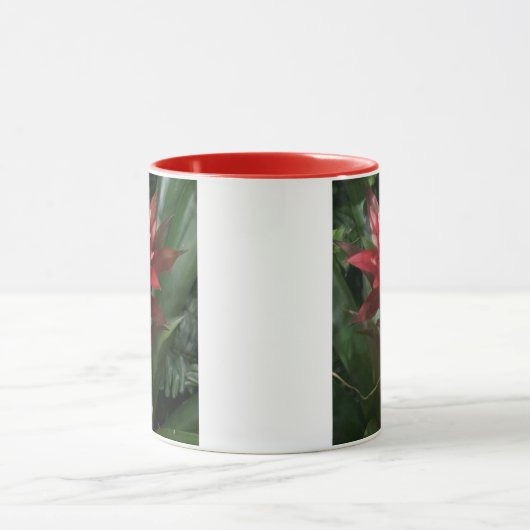 Rode Bloem Foto Mok (Midden)