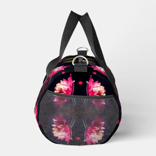 Rode bloem in zonlicht Abstract gepersonaliseerd Plunjezak (Rechts)