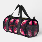 Rode bloem in zonlicht Abstract gepersonaliseerd Plunjezak (Rechterhoek)