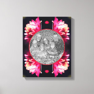 Rode Bloem In Zonlicht Frame Maak Je Eigen Foto Canvas Afdruk