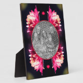 Rode bloem in zonlicht Uw foto toevoegen Fotoplaat (Zijkant)