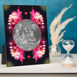 Rode bloem in zonlicht Uw foto toevoegen Fotoplaat