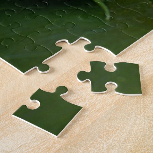 rode bloem legpuzzel (Zijkant)