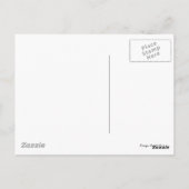 Rode Bloem Patroon Sjabloon Briefkaart (Achterkant)