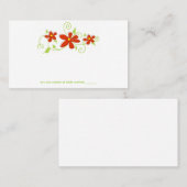 Rode Bloem Plaats Kaarten Plaatskaartje (Voorkant / Achterkant)