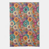 Rode Bloem Power Keukenhanddoek (Verticaal)