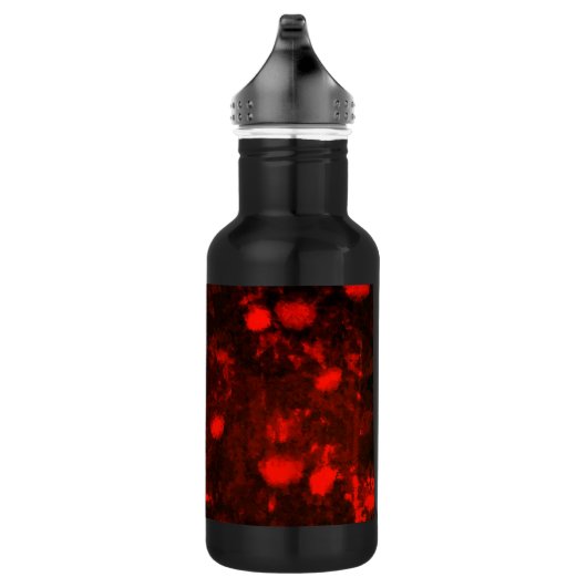 Rode bloem - waterfles  (Rechts)