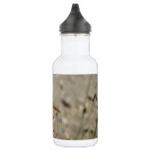 Rode bloem waterfles  (Rechts)