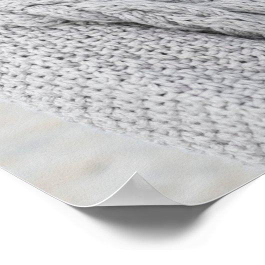 Rode Bloemen Begrafenis Viering van het Leven Foto Poster (Hoek)