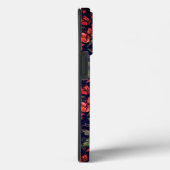  Rode Bloemen en Jouw naam Case-Mate iPhone Case (Achterkant / Rechts)