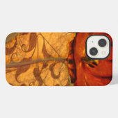 Rode Bloemen I iPhone Hoesje (Achterkant horizontaal)