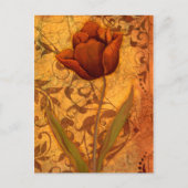 Rode Bloemen II Briefkaart (Voorkant)