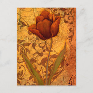 Rode Bloemen II Briefkaart