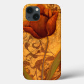 Rode bloemen II Case-Mate iPhone Case (Achterkant)