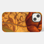 Rode Bloemen II iPhone Hoesje (Achterkant horizontaal)