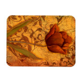 Rode bloemen II Magneet (Horizontaal)