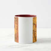 Rode bloemen II Mok (Midden)