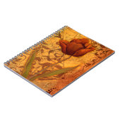 Rode bloemen II Notitieboek (Linkerzijde)