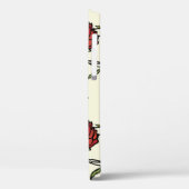  rode bloemen illustratie Case-Mate iPhone case (Achterkant / Links)