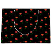 Rode Bloemen Klaprozen Cadeautas (Voorkant)