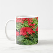 Rode Bloemen Koffiemok (Links)