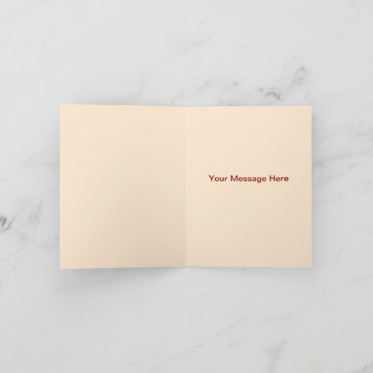 Rode Bloemen Mason Potten Bedankkaart (Binnen)