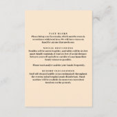 Rode Bloemen Metselwerk Pot Veiligheidsmaatregelen Informatiekaartje (Achterkant)