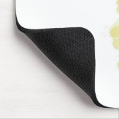Rode bloemen Mousepad Muismat (Hoek)