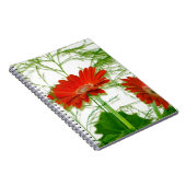 Rode Bloemen Notitieboek (Rechterzijde)