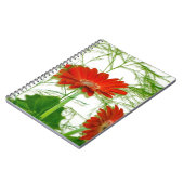 Rode Bloemen Notitieboek (Linkerzijde)