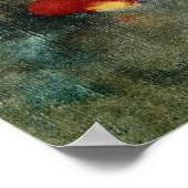 Rode bloemen, Odilon Redon-bloemen Poster (Hoek)