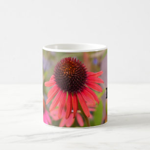 Rode bloemen op RHS Wisley Koffiemok