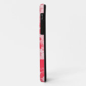 Rode bloemen op wit. Case-Mate iPhone case (Achterkant/links)
