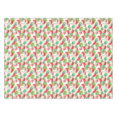 Rode bloemen (Pelargonium) Tafelkleed (Voorkant (Horizontaal))