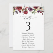 Rode bloemen, Roze bloemen, Zitkaarten Kaarten (Achterkant)